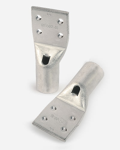 Copper cable lug with 4 holes palm