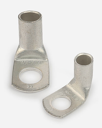 Copper cable lug 90°